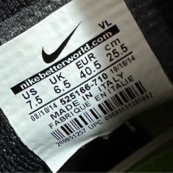 Nike Hypervenom MX Proximo TF Green Strike Bolt Soccer Cleats Turf Woman 9 - Picture 5 of 11